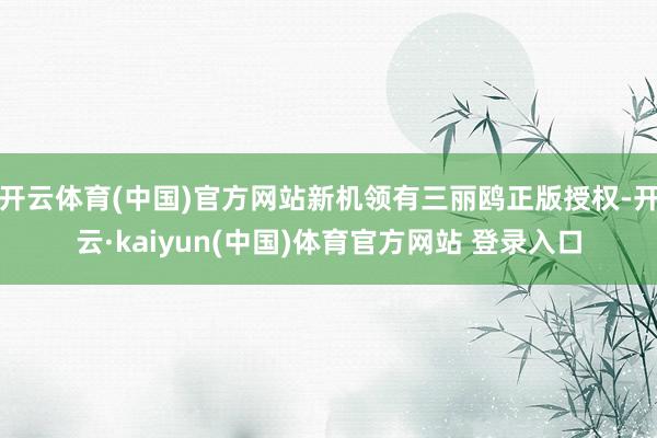 开云体育(中国)官方网站新机领有三丽鸥正版授权-开云·kaiyun(中国)体育官方网站 登录入口