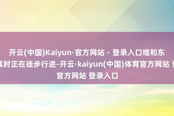 开云(中国)Kaiyun·官方网站 - 登录入口维和东谈主员其时正在徒步行进-开云·kaiyun(中国)体育官方网站 登录入口
